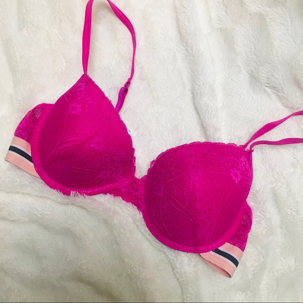 Hot pink push up